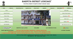 Desktop Screenshot of barpetajudiciary.gov.in